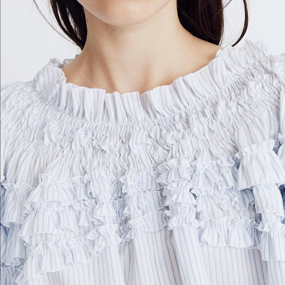 MADEWELL X KARENWALKER BlOUSE !! - Picture 7 of 9